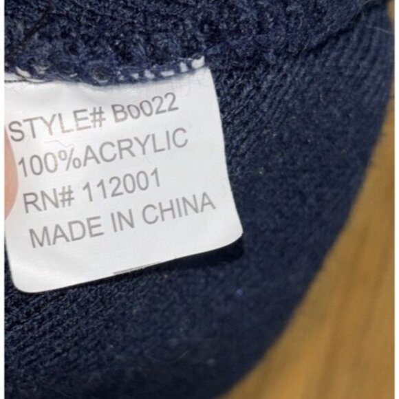 NBC SOCHI 2014 Olympic Beanie Hat Cap Blue - Picture 5 of 5